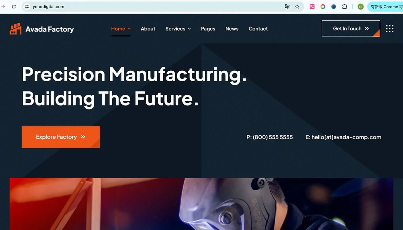 Avada 主题安装流程五