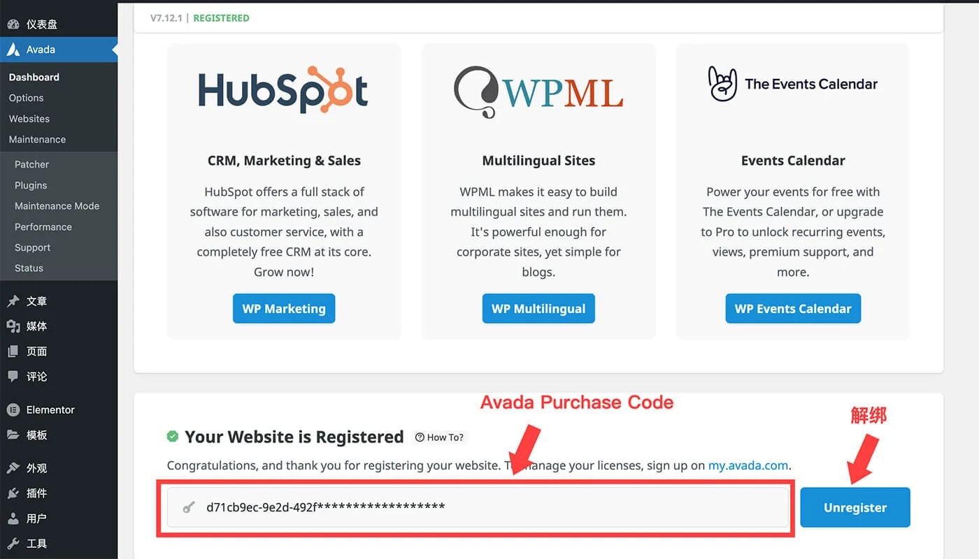 Avada 主题安装流程五