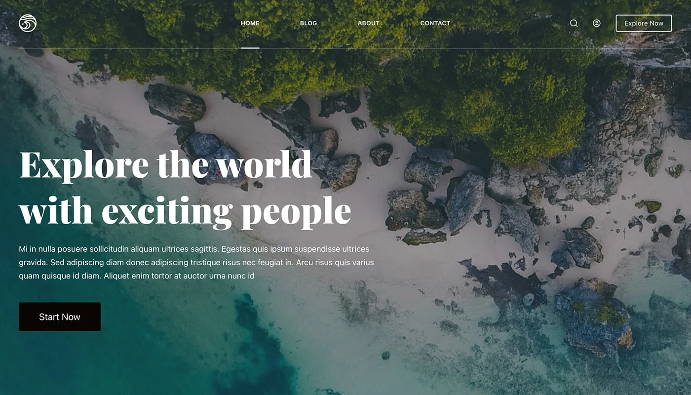 Blocksy 主题模版三