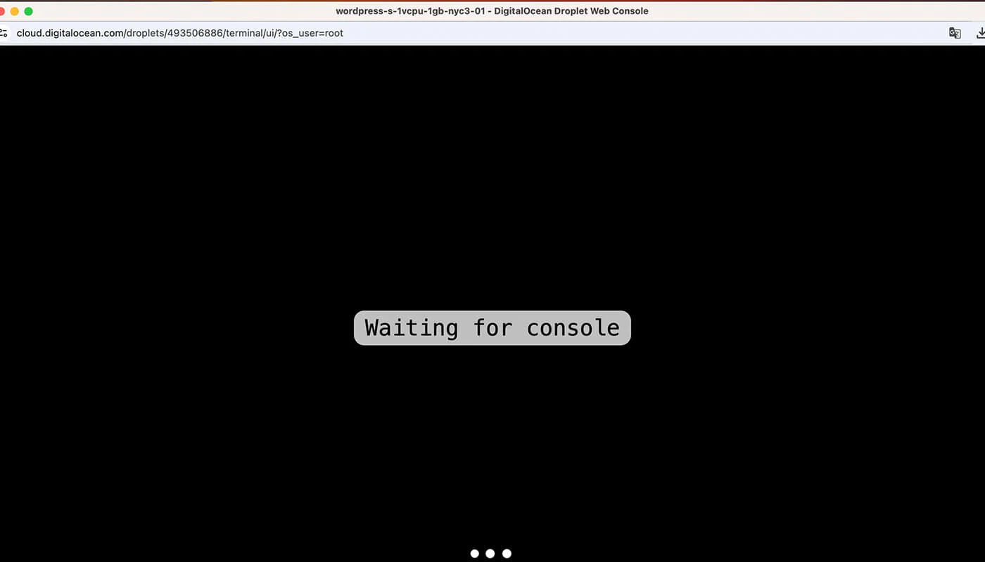DigitalOcean 主机管理教程流程三