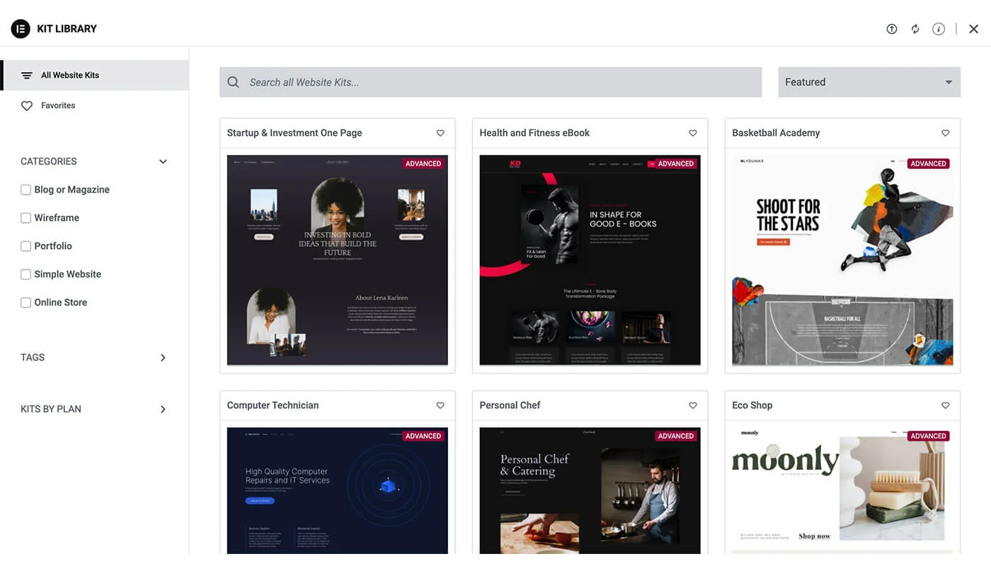 Elementor 高级功能明细四