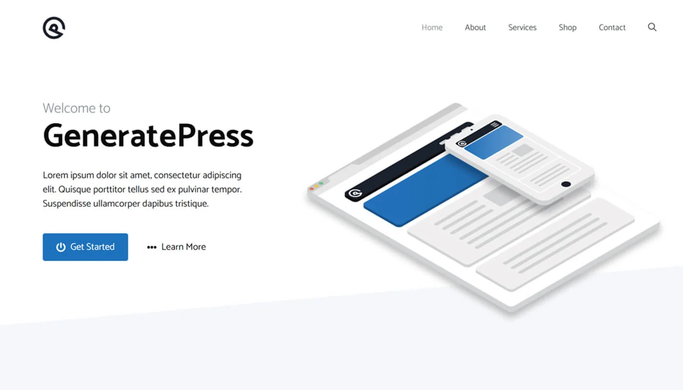 generatepress 主题