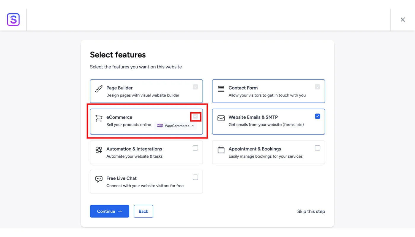 安装 WooCommerce 插件