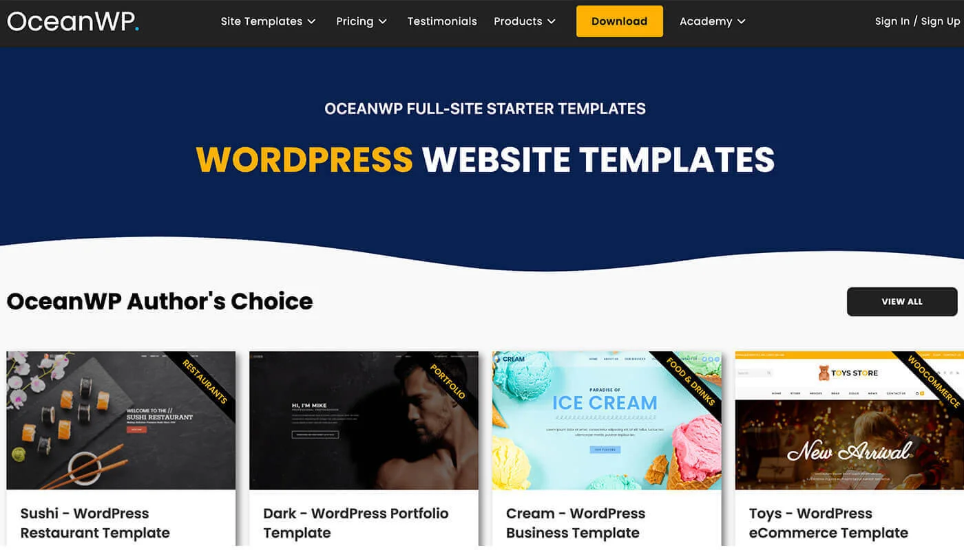 OceanWP 主题教程