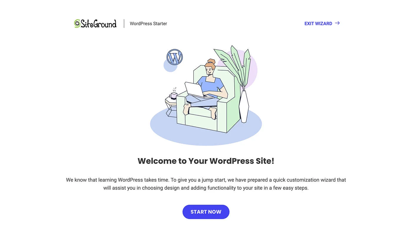 SiteGround 新建 WordPress 流程一