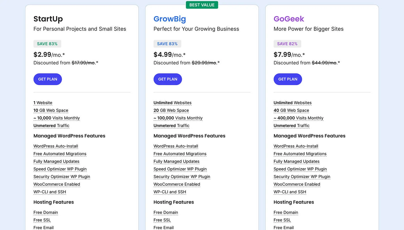 SiteGround 主机购买流程一