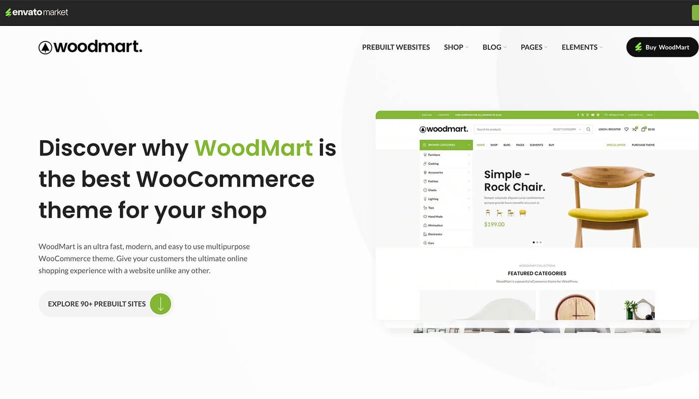 WoodMart 主题模版