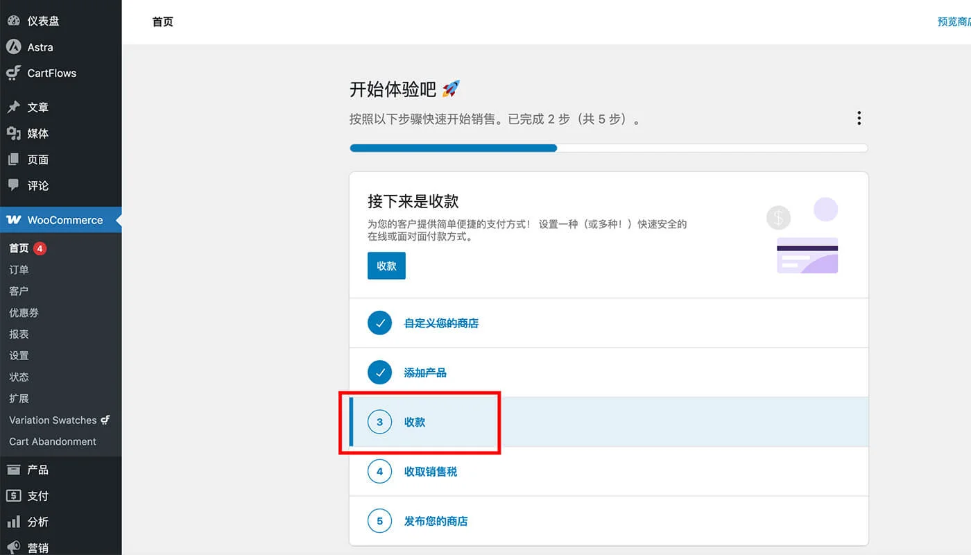 WooCommerce 插件设置流程十一